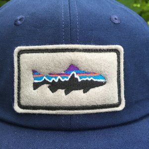Patagonia Fitz Roy Trout Patch Trad Cap, Navy NWOT